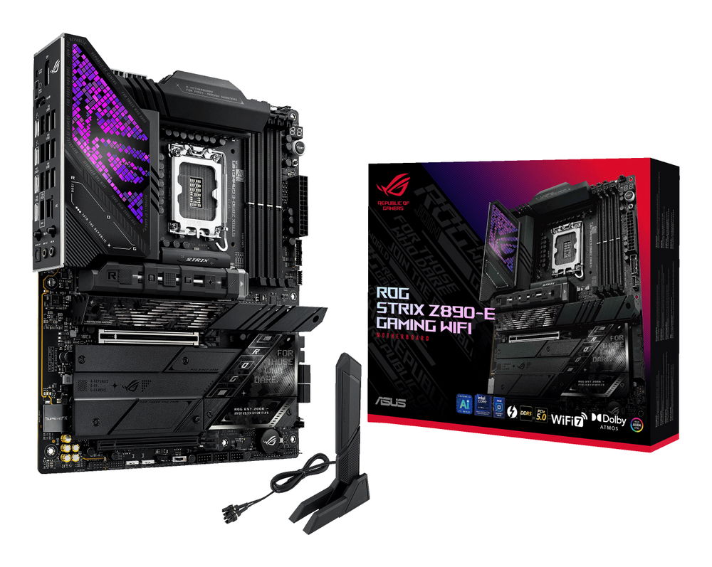 ASUS - Motherboard - Rog Strix Z890-E Gaming 1851 D ASUS - Motherboard - Rog Strix Z890-E Gaming 1851 D