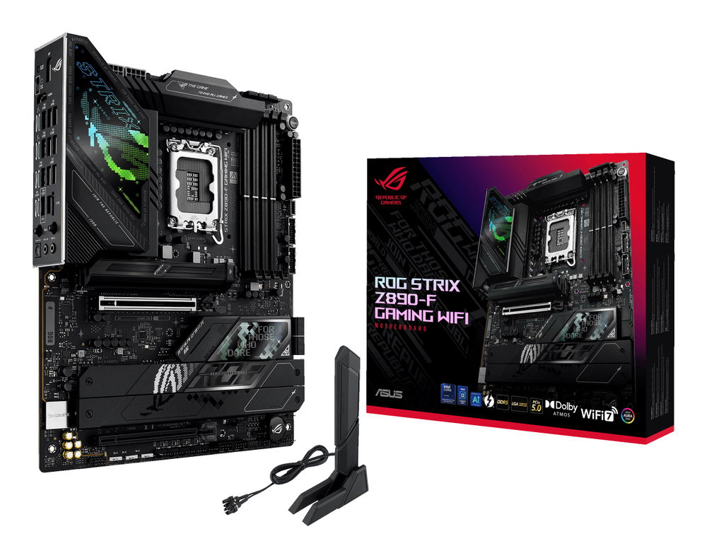 ASUS - Motherboard - Rog Strix Z890-F Gaming 1851 D ASUS - Motherboard - Rog Strix Z890-F Gaming 1851 D
