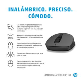 HP - Mouse - Wireless - 2S9L1AA#ABM HP - Mouse - Wireless - 2S9L1AA#ABM