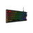 HyperX Alloy Origins Core - Teclado - retroiluminación - USB-C - QWERTY - EE. UU. - interruptor: HyperX Red - negro