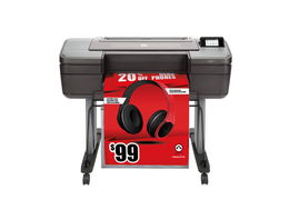HP DesignJet Z6 PostScript Printer 24-in