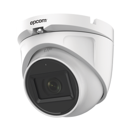AUDIO POR COAXITRON / Domo TURBOHD 2 Megapixel (1080p) / Gran Angular 106° / Lente 2.8 mm / 30 mts IR EXIR / Exterior IP66 / 4 Tecnologías / dWDR