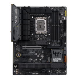 ASUS TUF GAMING Z790-PLUS WIFI - Placa base - ATX - Socket LGA1700 - Z790 Chipset - USB-C 3.2 Gen 2x2, USB-C 3.2 Gen2, USB 3.2 Gen 1, USB 3.2 Gen 2 - 2.5 Gigabit LAN, Wi-Fi 6E, Bluetooth - Tarjeta gráfica (CPU necesaria) - HD Audio (8-canales)