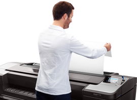 Impresora HP DesignJet T1700 PostScript Printer 44-In