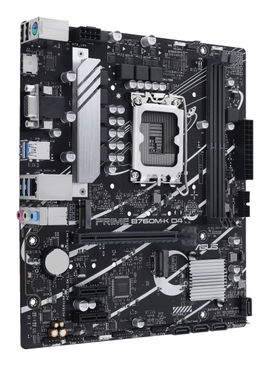 ASUS PRIME B760M-K D4 - Placa base - micro ATX - Socket LGA1700 - B760 Chipset - USB 3.2 Gen 1 - 2.5 Gigabit LAN - Tarjeta gráfica (CPU necesaria) - HD Audio (8-canales) ASUS PRIME B760M-K D4 - Placa base - micro ATX - Socket LGA1700 - B760 Chipset - USB 3.2 Gen 1 - 2.5 Gigabit LAN - Tarjeta gráfica (CPU necesaria) - HD Audio (8-canales)