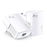 Kit Adaptador Powerline Gigabit Ethernet, tecnologia HomePlug AV2, 1000Mbps, Plug and Play, hasta 300 M dentro de casa, 1 Puerto 10/100/1000 Mbps y tamaño ultra compacto