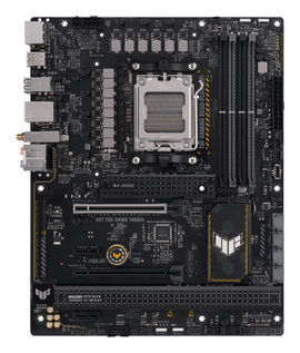 ASUS TUF Gaming B650-Plus WiFi - Placa base - ATX - Socket AM5 - AMD B650 Chipset - USB-C 3.2 Gen 2x2, USB 3.1 Gen 2, USB 3.2 Gen 2, USB-C 3.2 Gen2, USB-C 3.2 Gen 1 - 2.5 Gigabit LAN, Bluetooth - Tarjeta gráfica (CPU necesaria) - High Definition Audi