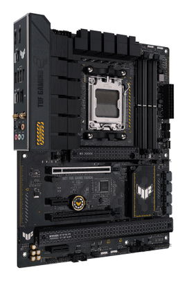 ASUS TUF Gaming B650-Plus WiFi - Placa base - ATX - Socket AM5 - AMD B650 Chipset - USB-C 3.2 Gen 2x2, USB 3.1 Gen 2, USB 3.2 Gen 2, USB-C 3.2 Gen2, USB-C 3.2 Gen 1 - 2.5 Gigabit LAN, Bluetooth - Tarjeta gráfica (CPU necesaria) - High Definition Audi