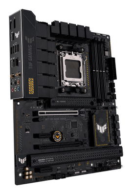 ASUS TUF Gaming B650-Plus WiFi - Placa base - ATX - Socket AM5 - AMD B650 Chipset - USB-C 3.2 Gen 2x2, USB 3.1 Gen 2, USB 3.2 Gen 2, USB-C 3.2 Gen2, USB-C 3.2 Gen 1 - 2.5 Gigabit LAN, Bluetooth - Tarjeta gráfica (CPU necesaria) - High Definition Audi