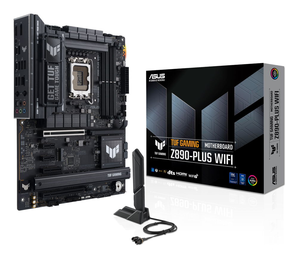 ASUS - Motherboard - TUF Gaming Z890-Plus 1851 DDR5 ASUS - Motherboard - TUF Gaming Z890-Plus 1851 DDR5