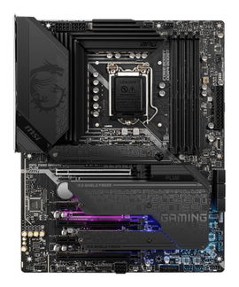 MSI MPG Z590 GAMING PLUS - Placa base - ATX - Socket LGA1200 - Z590 Chipset - USB-C Gen2, USB 3.2 Gen 1, USB 3.2 Gen 2, USB-C Gen 2x2 - 2.5 Gigabit LAN - Tarjeta gráfica (CPU necesaria) - HD Audio (8-canales)