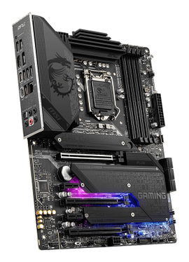 MSI MPG Z590 GAMING PLUS - Placa base - ATX - Socket LGA1200 - Z590 Chipset - USB-C Gen2, USB 3.2 Gen 1, USB 3.2 Gen 2, USB-C Gen 2x2 - 2.5 Gigabit LAN - Tarjeta gráfica (CPU necesaria) - HD Audio (8-canales)