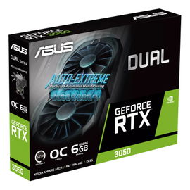 ASUS - DUAL-RTX3050-O6G - PCI Express 4.0 - NVIDIA - NVIDIA GeForce RTX 3050