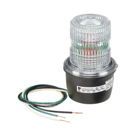 Luz de advertencia LED serie Streamline, 120 Vca, montaje tipo t, claro