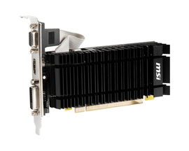 MSI N730K-2GD3H/LPV1 - Tarjeta gráfica - GF GT 730 - 2 GB DDR3 - PCIe 2.0 x16 perfil bajo - DVI, D-Sub, HDMI - sin ventilador