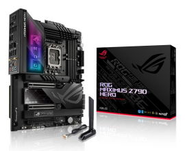 ASUS ROG Maximus Z790 Hero - Placa base - ATX - Socket LGA1700 - Z790 Chipset - USB-C 3.2 Gen 2x2, USB-C 3.2 Gen 1, USB 3.2 Gen 1, USB 3.2 Gen 2, USB4 - 2.5 Gigabit LAN, Wi-Fi 6, Bluetooth - Tarjeta gráfica (CPU necesaria) - HD Audio (8-canales)