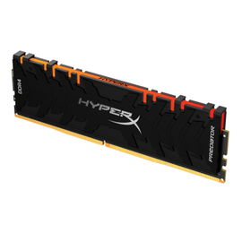HyperX Predator RGB - DDR4 - 8 GB - DIMM de 288 espigas - 3000 MHz / PC4-24000 - CL15 - 1.35 V - sin búfer - no ECC - negro
