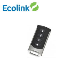 CONTROL REMOTO ECOLINK TX-E101 4 BOTONES CROMADO FRECUENCIA 319.5 MHZ COMPATIBLE CON PANELES ZW-6400, SIMON XT, SERIE NX Y UM-5000 / BATERÍA INCLUIDA