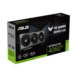 ASUS TUF Gaming GeForce RTX 4060 Ti - OC Edition - tarjeta gráfica - GeForce RTX 4060 Ti - 8 GB GDDR6 - PCIe 4.0 - HDMI, 3 x DisplayPort