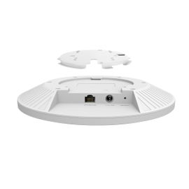 Punto de Acceso Omada Ultra-Rango / Wi-Fi 6 AX6000 MU-MIMO 4x4 /  Mesh Omada / Alta Densidad de Usuarios / Configuración por Controlador o Stand-Alone / Para Montaje en Techo/pared / Alimentación PoE+
