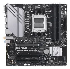 ASUS PRIME B650M-A WIFI II - Placa base - micro ATX - Socket AM5 - AMD B650 Chipset - USB 3.2 Gen 1, USB 3.2 Gen 2, USB-C 3.2 Gen 1 - 2.5 Gigabit LAN, Wi-Fi 6, Bluetooth - Tarjeta gráfica (CPU necesaria) - HD Audio (8-canales) ASUS PRIME B650M-A WIFI II - Placa base - micro ATX - Socket AM5 - AMD B650 Chipset - USB 3.2 Gen 1, USB 3.2 Gen 2, USB-C 3.2 Gen 1 - 2.5 Gigabit LAN, Wi-Fi 6, Bluetooth - Tarjeta gráfica (CPU necesaria) - HD Audio (8-canales)