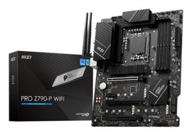 MSI - PRO Z790-P WIFI DDR5 - Motherboard - ATX - LGA1700 Socket - Intel 7500 - para Core i7 - AMD Radeon 540 - None