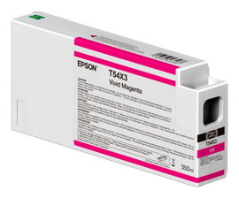 Epson T54X3 - 350 ml - magenta vívido - original - cartucho de tinta - para SureColor SC-P6000, SC-P7000, SC-P7000V, SC-P8000, SC-P9000, SC-P9000V Epson T54X3 - 350 ml - magenta vívido - original - cartucho de tinta - para SureColor SC-P6000, SC-P7000, SC-P7000V, SC-P8000, SC-P9000, SC-P9000V