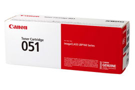 Canon 051 - Negro - original - cartucho de tóner - para imageCLASS MF262, MF264, MF267, MF269; i-SENSYS MF264, MF267, MF269; Satera LBP161, LBP162