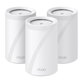 KIT 3 Routers Inalámbrico MESH Interior para Hogar / Triple Banda Wi-Fi 7 BE9300 Mbps / 2 Puerto 2.5 Gigabit WAN/LAN / 4 Antenas Internas / Operación Multi-Link MLO / Administración Mediante la App Deco (iOS, Android) / HomeShield KIT 3 Routers Inalámbrico MESH Interior para Hogar / Triple Banda Wi-Fi 7 BE9300 Mbps / 2 Puerto 2.5 Gigabit WAN/LAN / 4 Antenas Internas / Operación Multi-Link MLO / Administración Mediante la App Deco (iOS, Android) / HomeShield