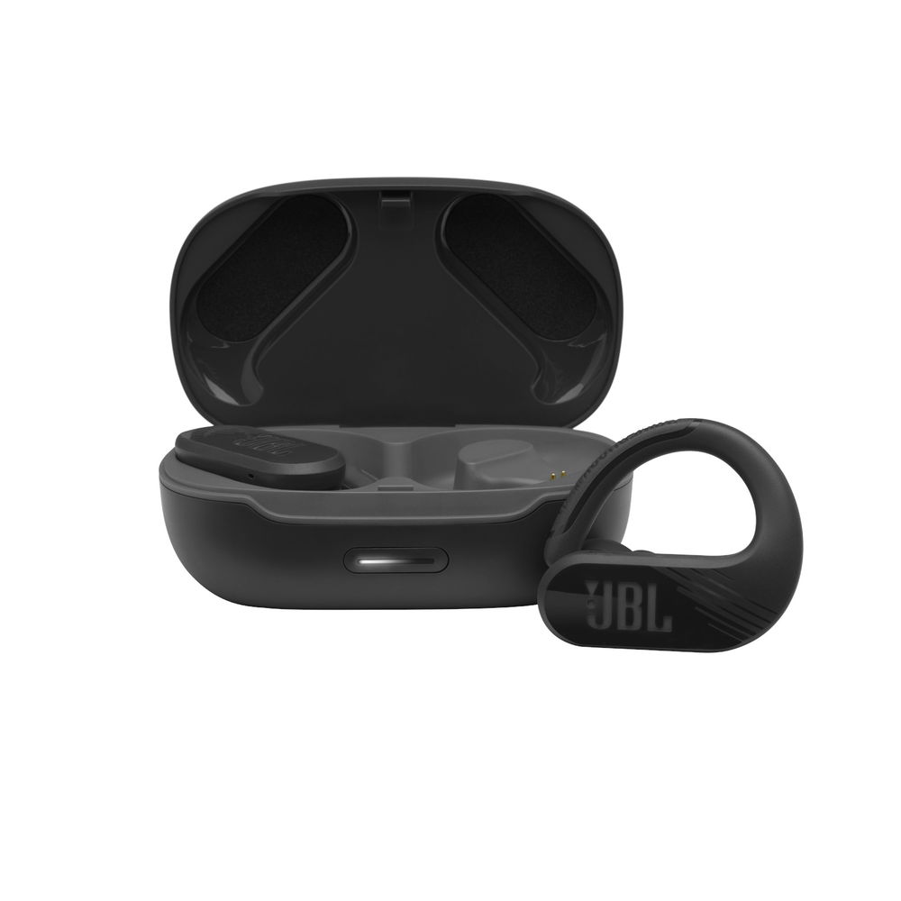JBL Endurance Peak II - Auriculares inalámbricos con micro - en oreja - montaje encima de la oreja - Bluetooth - negro JBL Endurance Peak II - Auriculares inalámbricos con micro - en oreja - montaje encima de la oreja - Bluetooth - negro