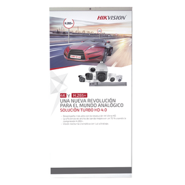 Póster HIKVISION Línea H.265+ Integración 4K
