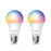 Kit 2 Focos WIFI Multicolor, Intensidad y Color Regulables, Comandos de Voz Mediante Amazon Alexa/Google Assisten