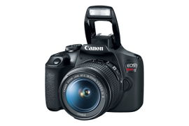 Canon EOS Rebel T7 - Cámara digital - SLR - 24.1 MP - APS-C - 1080p / 30 fps - 3x zoom óptico lente EF-S IS II de 18-55 mm - Wi-Fi, NFC - negro