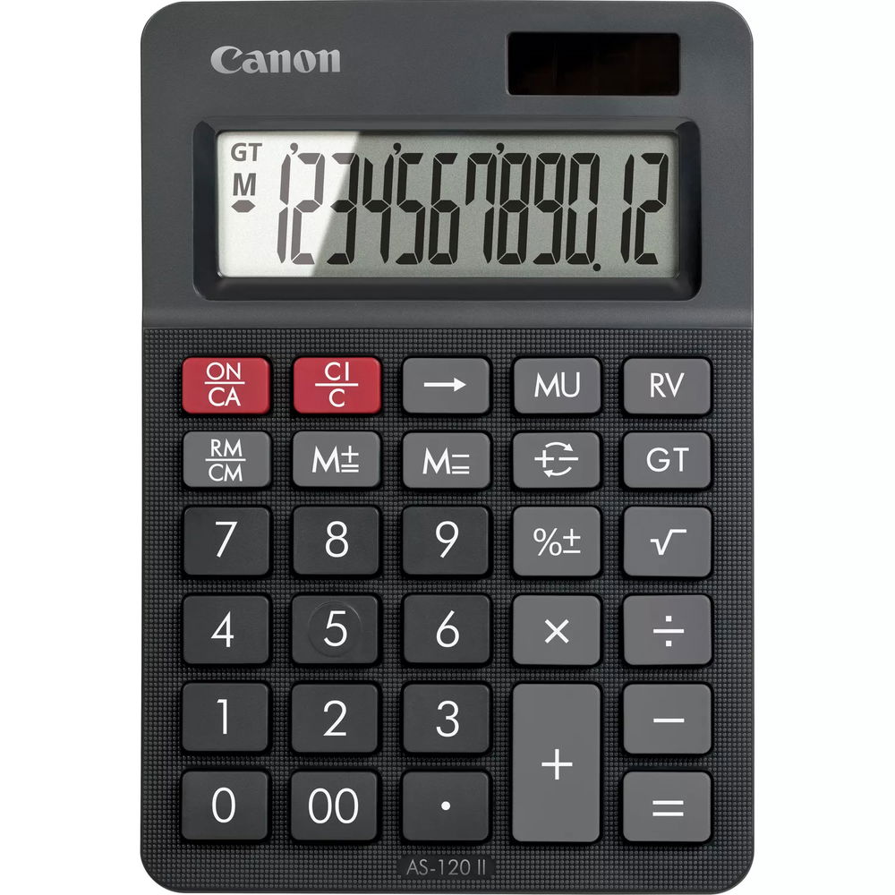 Canon - Desktop calculator - Electronic As-120