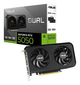 ASUS - DUAL-RTX5050-O8G - PCI EXPRESS 5.0 - NVIDIA - Nvidia GeForce RTX 5050 - HDMI / DisplayPort