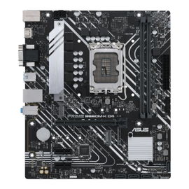 ASUS PRIME B660M-K D4 - Placa base - micro ATX - Socket LGA1700 - B660 Chipset - USB 3.2 Gen 1 - Gigabit LAN - Tarjeta gráfica (CPU necesaria) - HD Audio (8-canales)