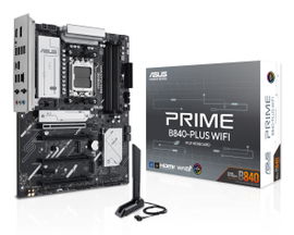 ASUS - PRIME B840-PLUS WIFI - Motherboard - ATX - Socket AM5 - AMD B840 - para Ryzen