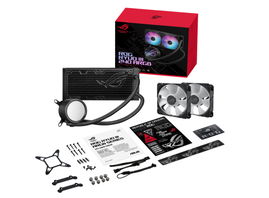 ASUS ROG RYUO III 240 ARGB - Sistema de refrigeración líquida del procesador - (para: AM4, LGA1200, LGA1700, AM5, LGA115x Socket) - cobre - 120 mm ASUS ROG RYUO III 240 ARGB - Sistema de refrigeración líquida del procesador - (para: AM4, LGA1200, LGA1700, AM5, LGA115x Socket) - cobre - 120 mm