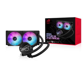 ASUS ROG RYUO III 240 ARGB - Sistema de refrigeración líquida del procesador - (para: AM4, LGA1200, LGA1700, AM5, LGA115x Socket) - cobre - 120 mm ASUS ROG RYUO III 240 ARGB - Sistema de refrigeración líquida del procesador - (para: AM4, LGA1200, LGA1700, AM5, LGA115x Socket) - cobre - 120 mm