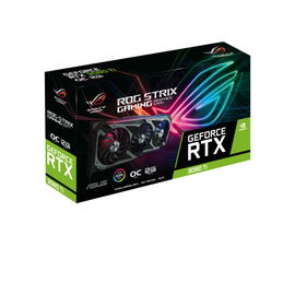 ASUS ROG-STRIX-RTX3080TI-O12G-GAMING - OC Edition - tarjeta gráfica - GF RTX 3080 Ti - 12 GB GDDR6X - PCIe 4.0 - 2 x HDMI, 3 x DisplayPort