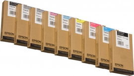 Epson UltraChrome K3 T5632 - 220 ml - cián - original - depósito de tinta - para Stylus Pro 7800, Pro 9800