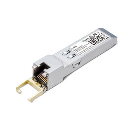 Transceptor mini-GBIC SFP RJ45 / Admite 1000BASE-T / Hasta 100 metros / Conector RJ45 (1G)