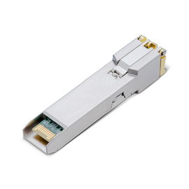 Transceptor mini-GBIC SFP RJ45 / Admite 1000BASE-T / Hasta 100 metros / Conector RJ45 (1G)