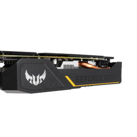 ASUS TUF-GTX1660TI-O6G-EVO-GAMING - OC Edition - tarjeta gráfica - GF GTX 1660 Ti - 6 GB GDDR6 - PCIe 3.0 - DVI, 2 x HDMI, DisplayPort