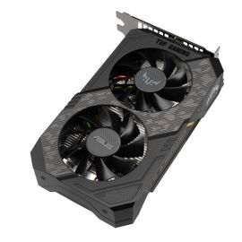 ASUS TUF-GTX1660TI-O6G-EVO-GAMING - OC Edition - tarjeta gráfica - GF GTX 1660 Ti - 6 GB GDDR6 - PCIe 3.0 - DVI, 2 x HDMI, DisplayPort