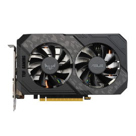ASUS TUF-GTX1660TI-O6G-EVO-GAMING - OC Edition - tarjeta gráfica - GF GTX 1660 Ti - 6 GB GDDR6 - PCIe 3.0 - DVI, 2 x HDMI, DisplayPort