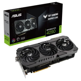 ASUS TUF Gaming GeForce RTX 4090 24GB - Tarjeta gráfica - NVIDIA GeForce RTX 4090 - 24 GB GDDR6X - PCIe 4.0 - 2 x HDMI, 3 x DisplayPort