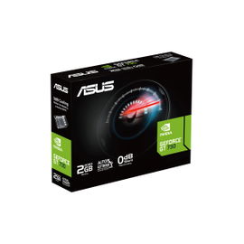 ASUS GT730-SL-2GD3-BRK - Tarjeta gráfica - GF GT 730 - 2 GB DDR3 - PCIe 2.0 - DVI, D-Sub, HDMI - sin ventilador