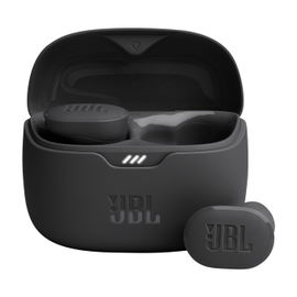 JBL TUNE Buds - Auriculares inalámbricos con micro - en oreja - Bluetooth - cancelación de sonido activo - negro