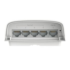 Switch PoE Omada Para Exterior / 1 Puerto PoE++ IN 802.3 af/at/bt / 4 Puertos PoE+ OUT Gigabit / Adminstración Centralizada Omada Switch PoE Omada Para Exterior / 1 Puerto PoE++ IN 802.3 af/at/bt / 4 Puertos PoE+ OUT Gigabit / Adminstración Centralizada Omada